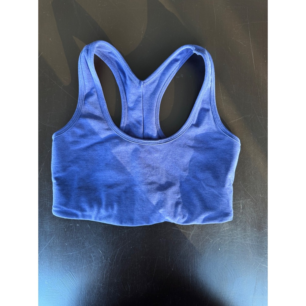 Beyond Yoga Space Dye Racerback Sports Bra Purple Heather Small S/P